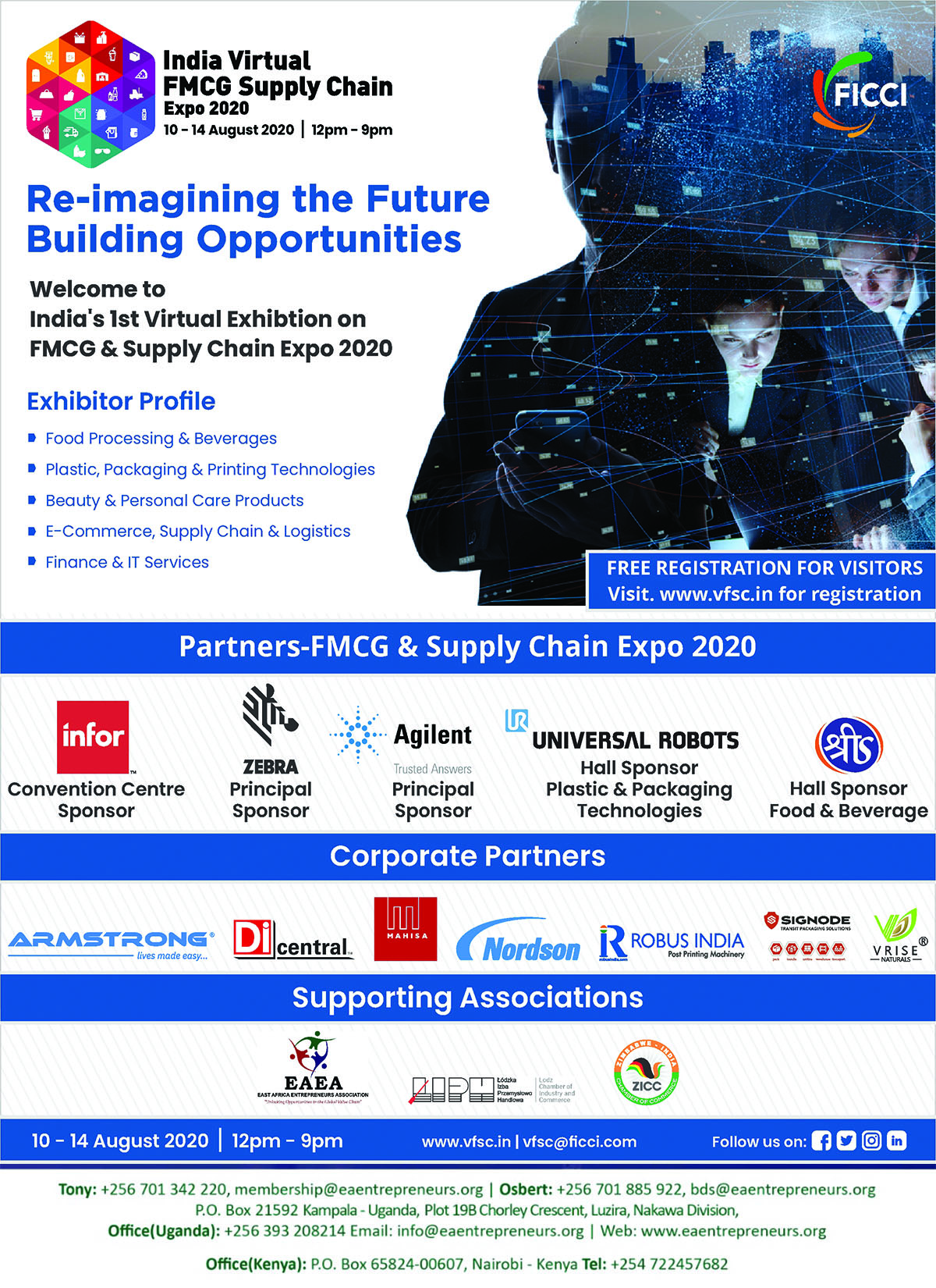 Virtual FMCG & Supply Chain Expo, August 10-14, 2020, India
