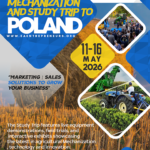 INVITATION TO ATTEND THE AGRICULTURE STUDY TOUR TO POLAND TO BE HELD FROM 11 - 16 MAY 2026, POLAND