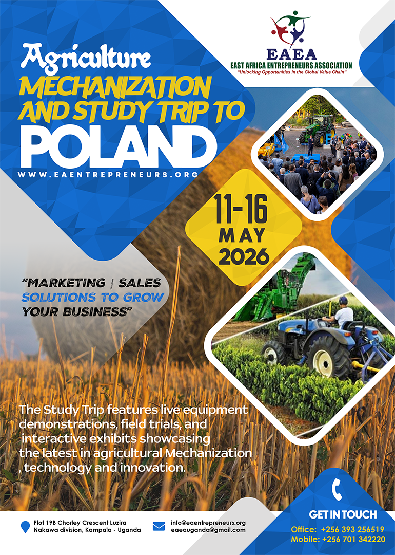 INVITATION TO ATTEND THE AGRICULTURE STUDY TOUR TO POLAND TO BE HELD FROM 11 - 16 MAY 2026, POLAND